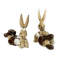 Figurka Zajączek Ceramiczny Mały Do Kompozycji Ozdoba na Wielkanoc 6 cm - Kartonik 12 sztuk Mix Figurka Zajączek Ceramiczny Mały Do Kompozycji Ozdoba na Wielkanoc 6 cm - Kartonik 12 sztuk Mix