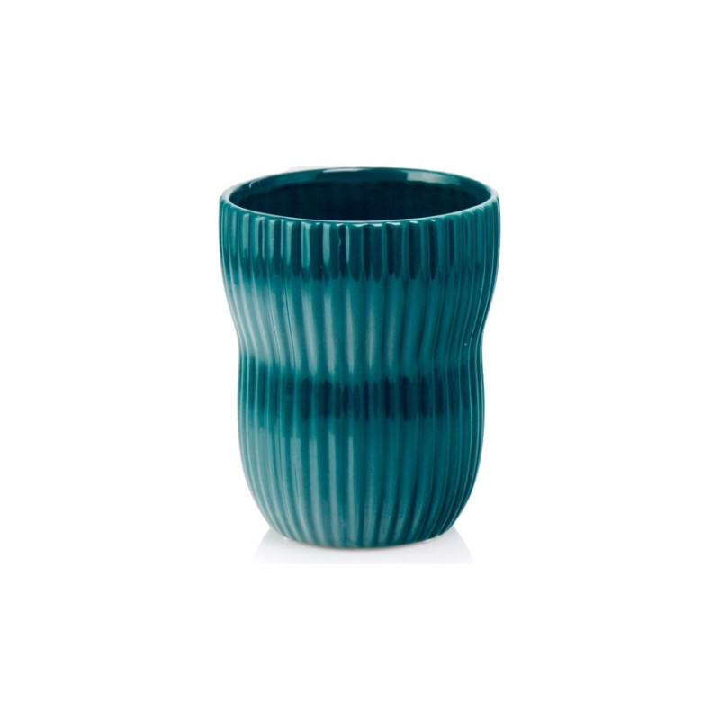 Osłonka Ceramiczna Turkusowa Doniczka Ceramika Ozdobna Dekoracyjna 15 cm Osłonka Ceramiczna Turkusowa Doniczka Ceramika Ozdobna Dekoracyjna 15 cm
