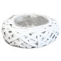 Osłonka Wiklinowa Beret Naleśnik Płaska Wiklina Okrągła 25 cm