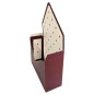 KOPERTA Pudełko Ozdobne Na Kwiaty FLOWERBOX dekoracje STROIK 30 cm Burgund KOPERTA Pudełko Ozdobne Na Kwiaty FLOWERBOX dekoracje STROIK 30 cm Burgund