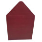 KOPERTA Pudełko Ozdobne Na Kwiaty FLOWERBOX dekoracje STROIK 30 cm Burgund KOPERTA Pudełko Ozdobne Na Kwiaty FLOWERBOX dekoracje STROIK 30 cm Burgund