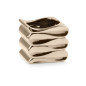 Doniczka Osłonka Ceramiczna Fala Złota Dekoracyjna Ozdoba Do Kwiatów 15cm Doniczka Osłonka Ceramiczna Fala Złota Dekoracyjna Ozdoba Do Kwiatów 15cm
