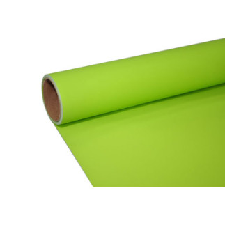 Folia Satynowa Florystyczna Gładka 50 cm 9 yardów Apple green
