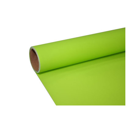 Folia Satynowa Florystyczna Gładka 50 cm 9 yardów Apple green