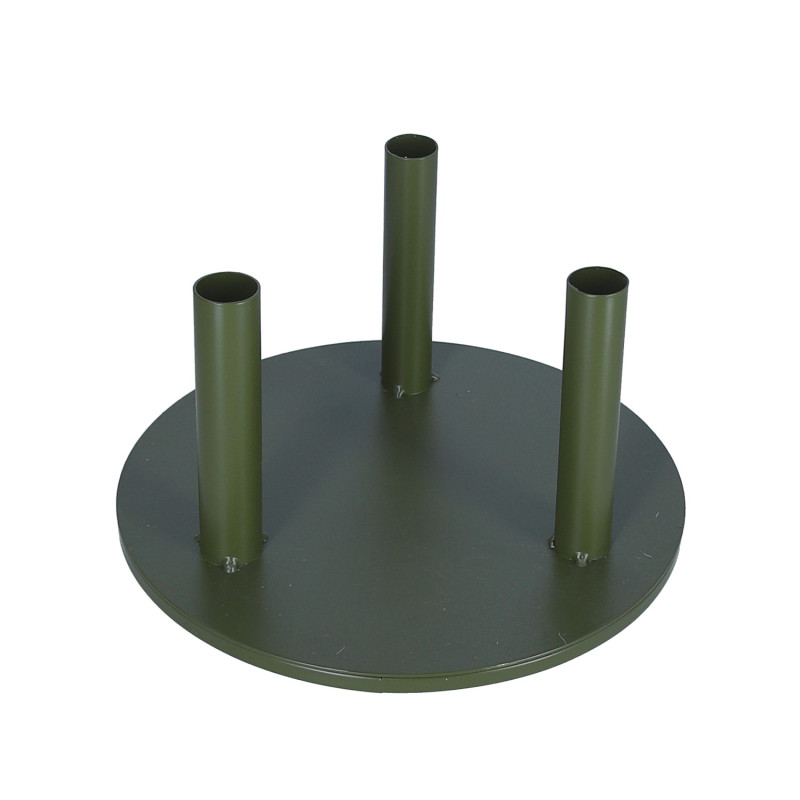 Stojak Metalowy na 3 Kwiaty GIGANT Dekoracyjny Zielony Ślub Wesele 16/30cm Stojak Metalowy na 3 Kwiaty GIGANT Dekoracyjny Zielony Ślub Wesele 16/30cm