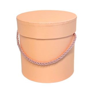 Pudełko Pudełka Flower Box Na Kwiaty Ozdobne Dekoracje 12,5 cm Łososiowe