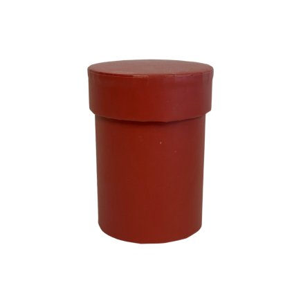 Pudełko Pudełka Flower Box Na Kwiaty Ozdobne Dekoracje 10 cm Bordowy