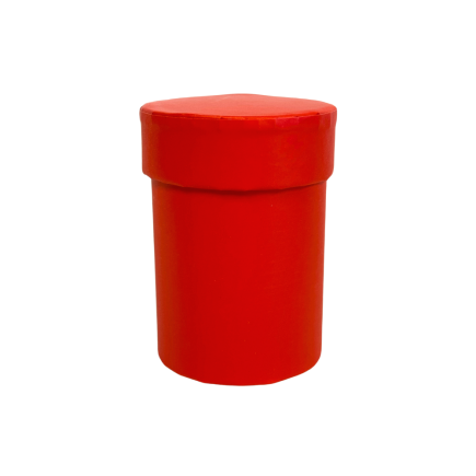 Pudełko Pudełka Flower Box Na Kwiaty Ozdobne Dekoracje 10 cm Czerwony