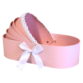 Pudełko Pudełka Flower Box Na Chrzest Na Kwiaty Ozdobne Dekoracje 30 cm