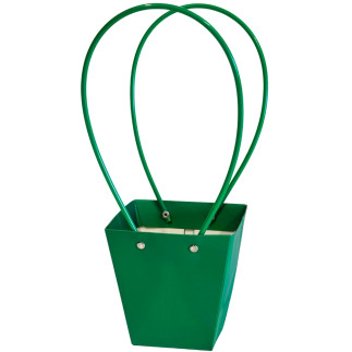 Torebka Papierowa Prezentowa na Kwiaty Ozdobna z Rączką 33 cm 10szt