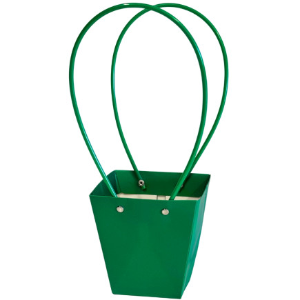 Torebka Papierowa Prezentowa na Kwiaty Ozdobna z Rączką 33 cm 10szt