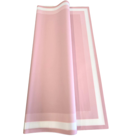 Folia Florystyczna Gładka w Arkuszach Mrożona 58 X 58 cm 20 sztuk AT.PINK