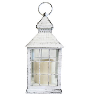 LAMPION ZE ŚWIECĄ LED NA BATERIE ZNICZ NA BATERIE 23CM