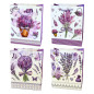 Torebka Prezentowa Ozdobna Papierowa Lawenda 18x10x23 cm MIX 12 Sztuk Torebka Prezentowa Ozdobna Papierowa Lawenda 18x10x23 cm MIX 12 Sztuk
