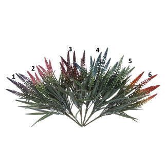 Bukiet kwiatów sztucznych wrzos do kompozycji ozdoba dekoracja wrzosy 32 cm
