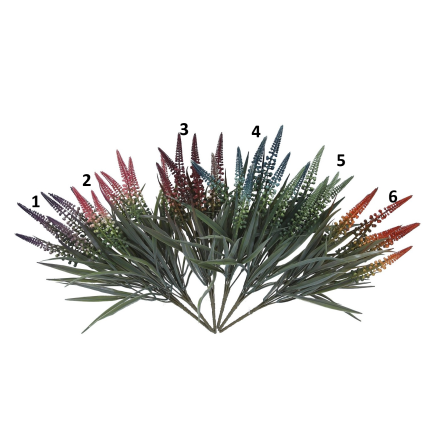 Bukiet kwiatów sztucznych wrzos do kompozycji ozdoba dekoracja wrzosy 32 cm