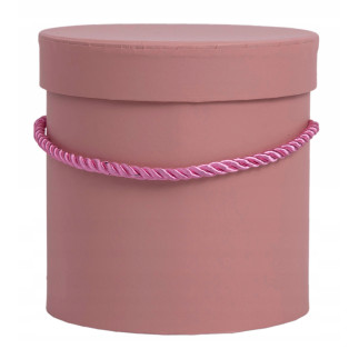 Pudełko Pudełka Flower Box Na Kwiaty Ozdobne 12,7 x 12,7 cm Różowe