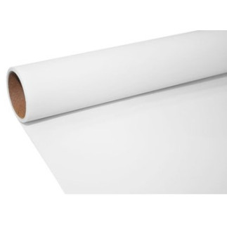 Folia Satynowa Florystyczna Gładka do Bukietów 50 cm 9 yardów WHITE