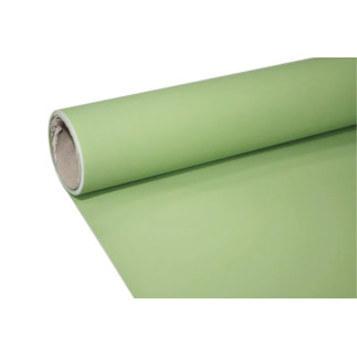 Folia Satynowa Florystyczna Gładka do Bukietów 50 cm 9 yardów PISTACJA