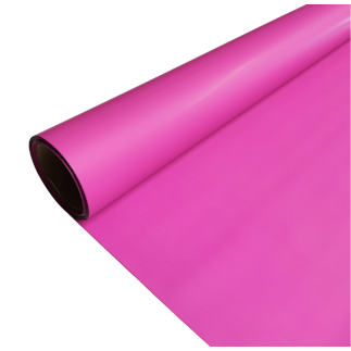 Folia Satynowa Florystyczna Gładka 50 cm 9 yardów Magenta