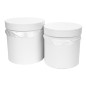 Zestaw Pudełek do Kwiatów Flower Box do Kompozycji Ozdobne 20 cm Białe