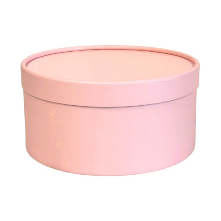 Pudełko Flower Box Płaskie Szerokie do kompozycji Dekoracji Ozdoby Różowe