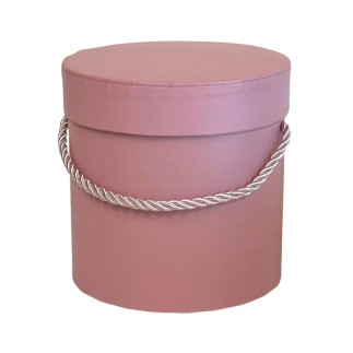 Pudełko Flower Box do Kompozycji Dekoracji Pakowania Ozdobne 12cm Różowe