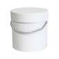 Pudełko Flower Box do Kompozycji Dekoracji Pakowania Ozdobne 12cm Białe Pudełko Flower Box do Kompozycji Dekoracji Pakowania Ozdobne 12cm Białe