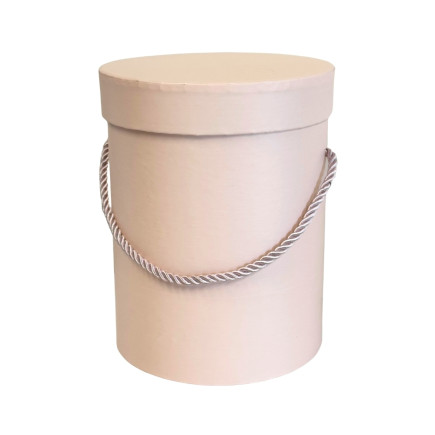 Pudełko Flower Box do Kompozycji Dekoracji Pakowania Ozdobne 18cm Różowe