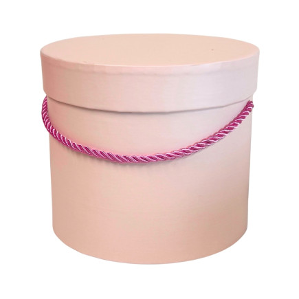 Pudełko Flower Box do Kompozycji Dekoracji Pakowania Ozdobne 17cm Różowe