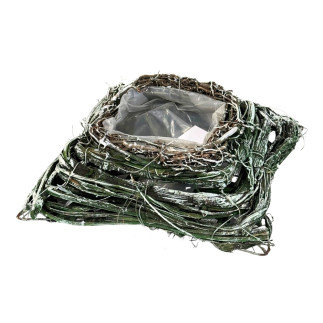 Osłonka z Mchu do kwiatów Kompozycji z Mchu Naturalna Mech 25 cm