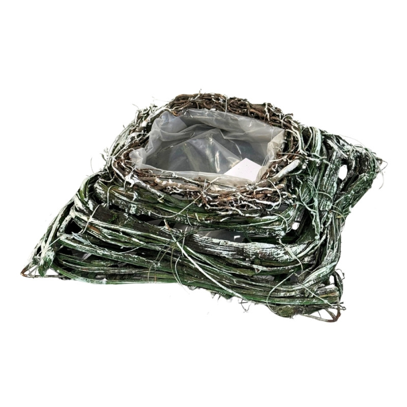Osłonka z Mchu do kwiatów Kompozycji z Mchu Naturalna Mech 25 cm Osłonka z Mchu do kwiatów Kompozycji z Mchu Naturalna Mech 25 cm