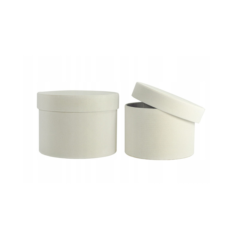 Flower Box Welurowe ECRU S/2 17x13 15x11 cm Flower Box Welurowe ECRU S/2 17x13 15x11 cm