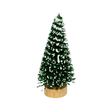 Choinka Mini dekoracja świąteczna STROIK ZIELONA OZDOBNA 6 cm 6 SZTUK