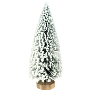 Choinka Śnieżona dekoracja świąteczna Boże Narodzenie STROIK OZDOBNA 16 cm