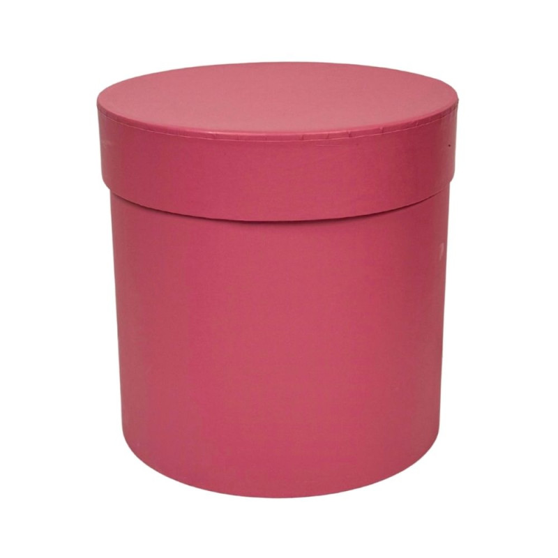 Pudełko Flower Box Florystyczne do Kompozycji Dekoracji Ozdobne 18cm Różowe