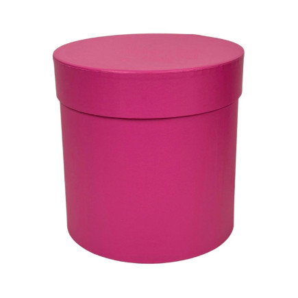 Pudełko Flower Box Florystyczne do Kompozycji Dekoracji Ozdobne 18cm Fuksja