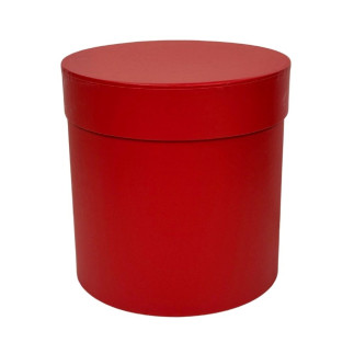 Pudełko Flower Box Florystyczne Kompozycji Dekoracji Ozdobne 18 cm Czerwone