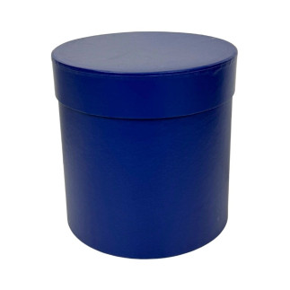 Pudełko Flower Box Florystyczne Kompozycji Dekoracji Ozdoby 18 cm Granatowe