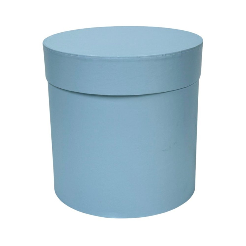 Pudełko Flower Box Florystyczne Kompozycji Dekoracji Ozdobne 18 cm Błękitny