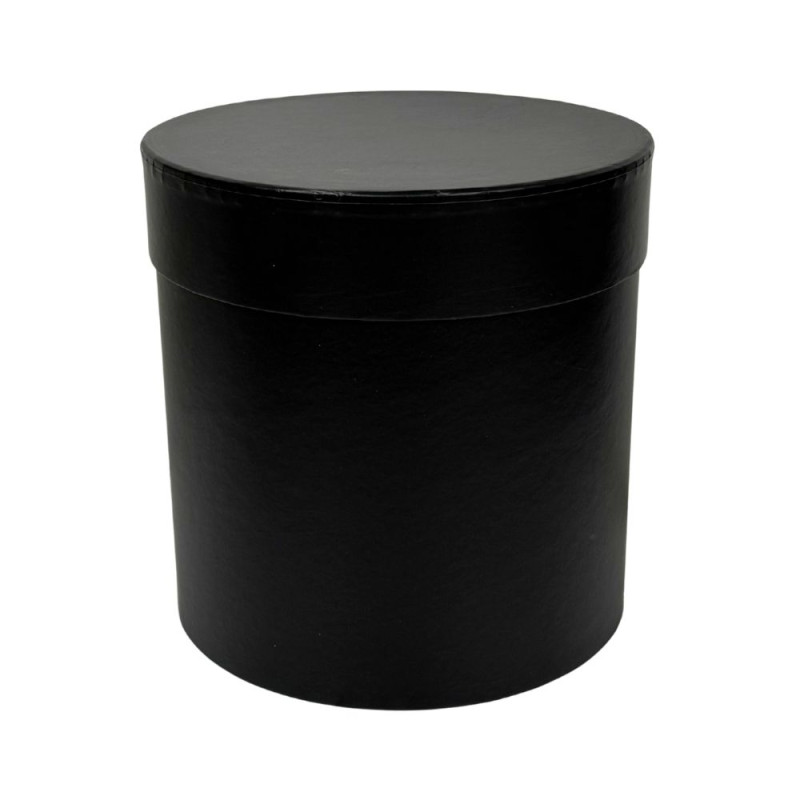 Pudełko Flower Box Florystyczne do Kompozycji Dekoracji Ozdobne 18cm Czarne