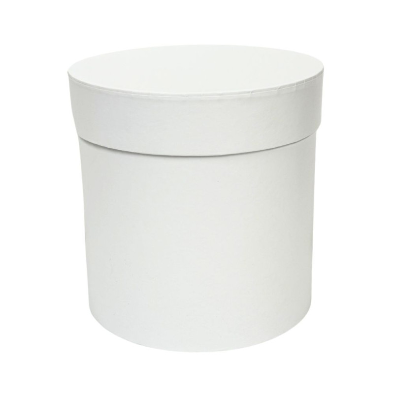 Pudełko Flower Box Florystyczne do Kompozycji Dekoracji Ozdobne 18 cm Białe Pudełko Flower Box Florystyczne do Kompozycji Dekoracji Ozdobne 18 cm Białe