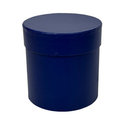 Flower Box 15x15 cm Pudełko do Bukietów i Dekoracji Kwiatowych Granatowe