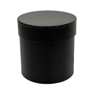 Flower Box 15x15 cm Pudełko do Bukietów i Dekoracji Kwiatowych Czarne