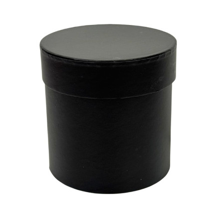 Flower Box 15x15 cm Pudełko do Bukietów i Dekoracji Kwiatowych Czarne