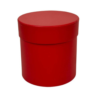 Pudełko Flower Box Florystyczne Ozdobne do kompozycji 13 cm Czerowne