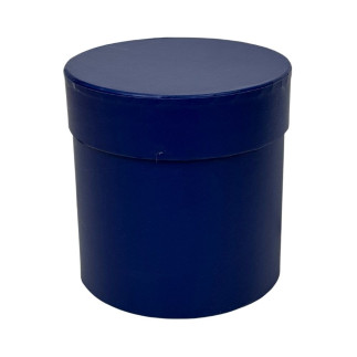 Pudełko Flower Box Florystyczne Ozdobne do kompozycji 13 cm Granatowe