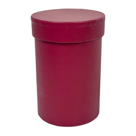 Pudełko Flower Box Florystyczne Małe Mini Dekoracja Ozdobne 10 cm Czerwony