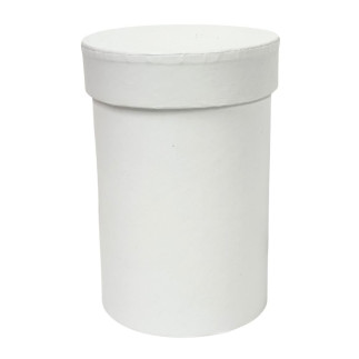 Pudełko Flower Box Florystyczne Małe Mini Dekoracja Ozdobne 10 cm Biały