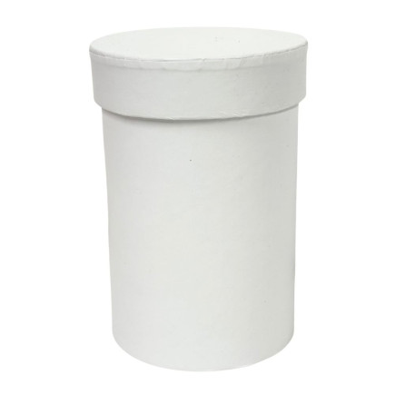 Pudełko Flower Box Florystyczne Małe Mini Dekoracja Ozdobne 10 cm Biały